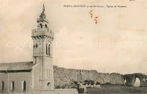 AK / Ansichtskarte Pont a Mousson et ses Environs Eglise de Mousson Pont a Mousson