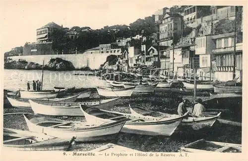 AK / Ansichtskarte Marseille_Bouches du Rhone Le Prophete et l Hotel de la Reserve Marseille