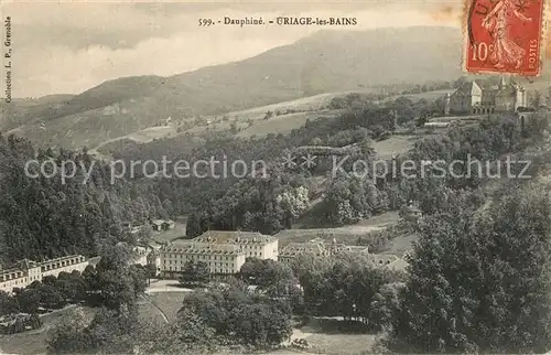 AK / Ansichtskarte Uriage les Bains_Isere Panorama Uriage les Bains_Isere