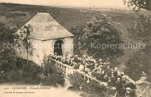 AK / Ansichtskarte Le_Faouet_Cotes d_Armor Chapelle Saint Michel Le_Faouet_Cotes d_Armor