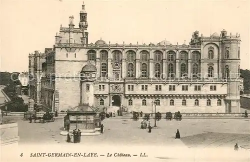 AK / Ansichtskarte Saint Germain en Laye Chateau Schloss Saint Germain en Laye