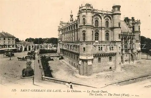 AK / Ansichtskarte Saint Germain en Laye Chateau Schloss Saint Germain en Laye