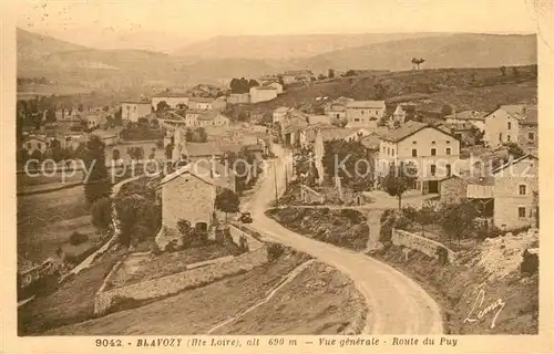 AK / Ansichtskarte Blavozy Vue generale Route du Puy Blavozy