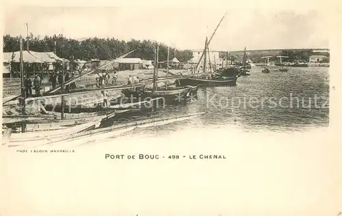 AK / Ansichtskarte Port de Bouc Le Chenal Port de Bouc