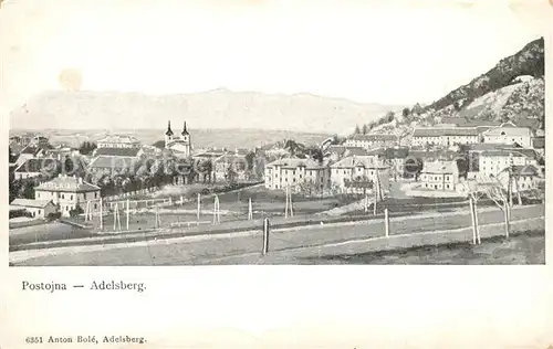 AK / Ansichtskarte Postojna_Adelsberg Panorama 