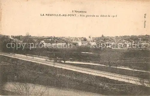 AK / Ansichtskarte La_Neuville au Pont Vue generale au debut de 1915 La_Neuville au Pont
