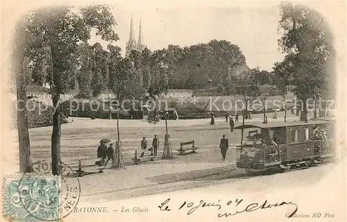 AK / Ansichtskarte Bayonne_Pyrenees_Atlantiques Les Glacis Bayonne_Pyrenees