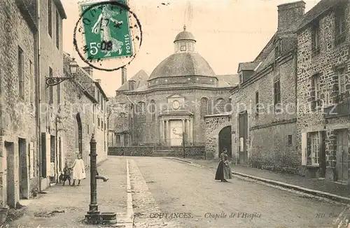 AK / Ansichtskarte Coutances Chapelle de l Hospice Coutances