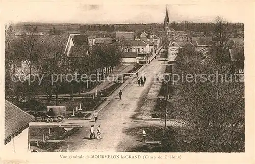 AK / Ansichtskarte Mourmelon le Grand Camp de Chalons Vue generale Mourmelon le Grand