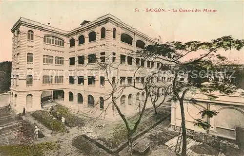 AK / Ansichtskarte Saigon La Caserne des Marins saigon