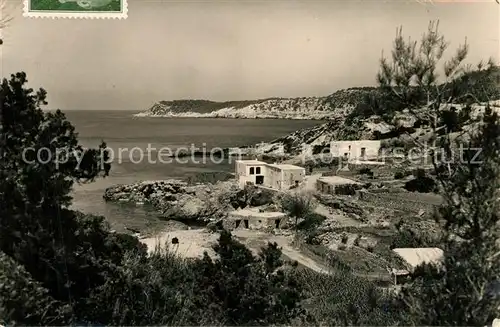 AK / Ansichtskarte Ibiza_Islas_Baleares Cala y playa de Charraca Ibiza_Islas_Baleares