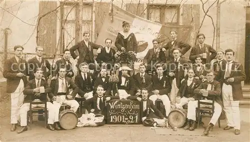 AK / Ansichtskarte Wintzenheim_Winzenheim_Elsass Schulklasse 1901 bis 1921 