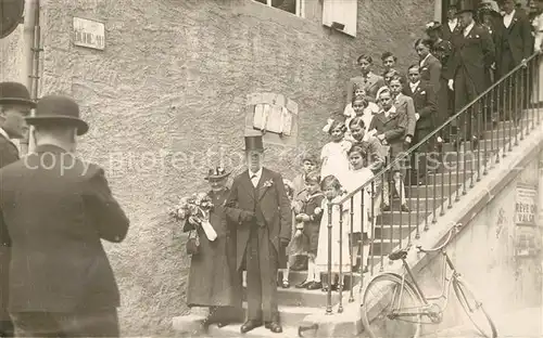 AK / Ansichtskarte Wintzenheim_Winzenheim_Elsass Goldene Hochzeit 