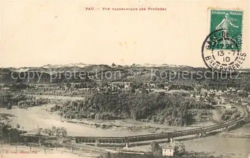 AK / Ansichtskarte Pau Panorama Pau