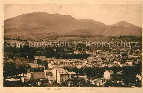 AK / Ansichtskarte Saint Girons_Ariege Panorama Saint Girons Ariege