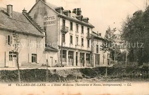 AK / Ansichtskarte Villard de Lans Hotel Moderne  Villard de Lans