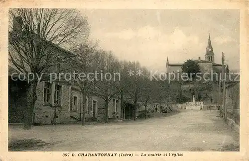 AK / Ansichtskarte Charantonnay La mairie et l eglise Charantonnay