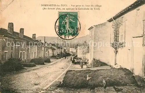 AK / Ansichtskarte Dommartin les Toul Vue prise du haut du village Dommartin les Toul