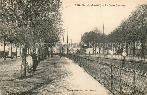 AK / Ansichtskarte Redon Le Cours Bertrand Redon