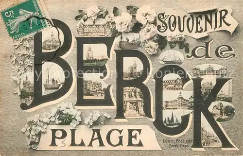 AK / Ansichtskarte Berck Vue partielle Berck