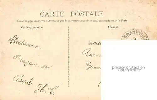 AK / Ansichtskarte Berck Vue partielle Berck