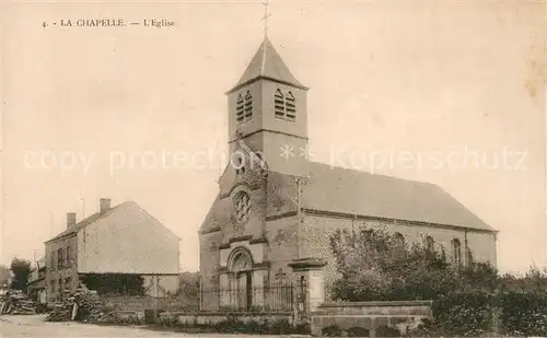 AK / Ansichtskarte La_Chapelle d_Angillon Eglise La_Chapelle d_Angillon