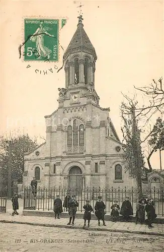 AK / Ansichtskarte Ris Orangis Eglise Ris Orangis