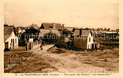 AK / Ansichtskarte La_Tranche sur Mer Vue prise des Dunes Les Generelles La_Tranche sur Mer