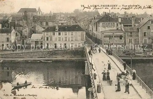 AK / Ansichtskarte Lagny sur Marne Vue generale Lagny sur Marne