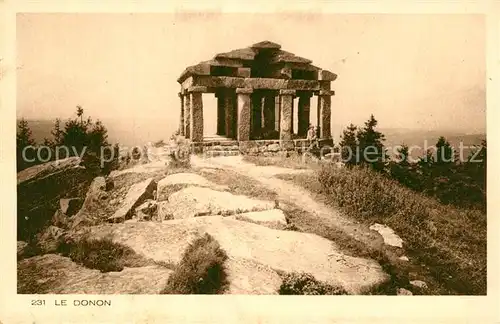 AK / Ansichtskarte Grandfontaine_Molsheim Temple du Donon Collection l Alsace Grandfontaine Molsheim