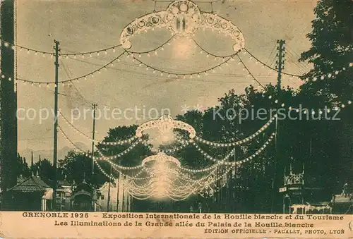 AK / Ansichtskarte Grenoble Exposition Internationale de la Houille blanche et du Tourisme Grenoble