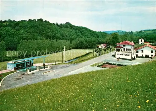 AK / Ansichtskarte Dancharinea Boutique y Surtidor de Gasolina Dancharinea