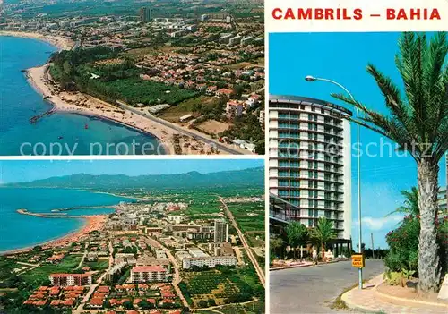 AK / Ansichtskarte Cambrils Vista general y playa Cambrils