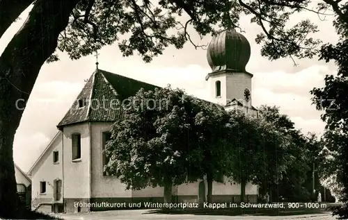 AK / Ansichtskarte Kappel_Lenzkirch Kirche Kappel_Lenzkirch