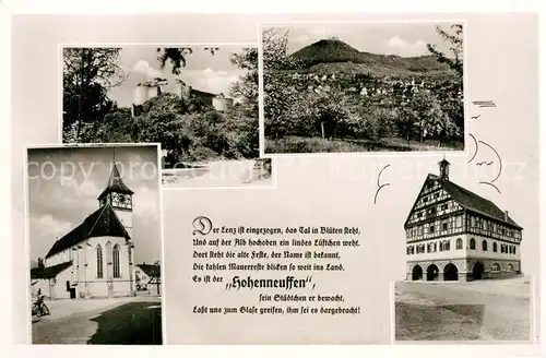 AK / Ansichtskarte Stuttgart Burgwirtschaft Hohenneuffen Stuttgart