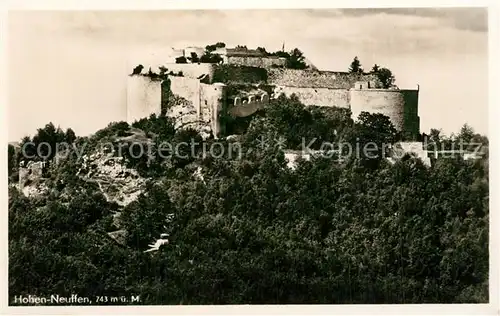 AK / Ansichtskarte Neuffen Burg Hohen Neuffen Neuffen