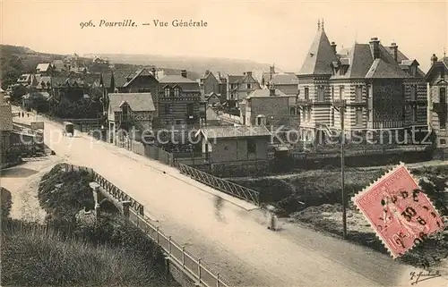 AK / Ansichtskarte Pourville_sur_Mer Vue generale Pourville_sur_Mer