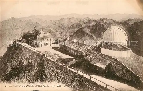 AK / Ansichtskarte Pic_du_Midi Observatorium Pic_du_Midi