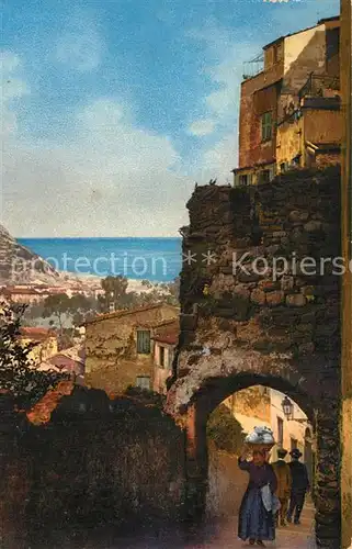 AK / Ansichtskarte Ventimiglia_Liguria Stadtmauer  