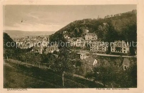 AK / Ansichtskarte Saarbruecken Winterberg Saarbruecken