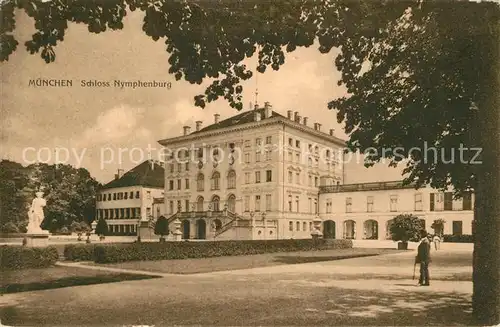 AK / Ansichtskarte Muenchen Schloss Nymphenburg Muenchen