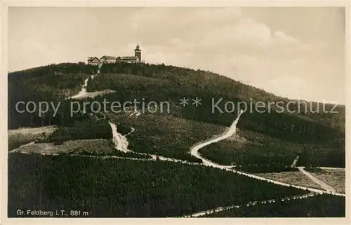 AK / Ansichtskarte Grosser_Feldberg_Taunus Hotel Restaurant Feldberg Hof Grosser_Feldberg_Taunus