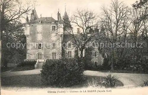 AK / Ansichtskarte Ciron Chateau de la Barre Ciron
