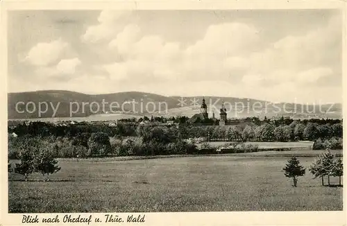 AK / Ansichtskarte Ohrdruf Panorama Ohrdruf