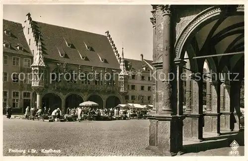 AK / Ansichtskarte Freiburg_Breisgau Kaufhaus Freiburg Breisgau