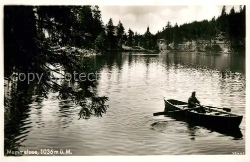 AK / Ansichtskarte Kappelrodeck Berghotel Mummelsee Kappelrodeck