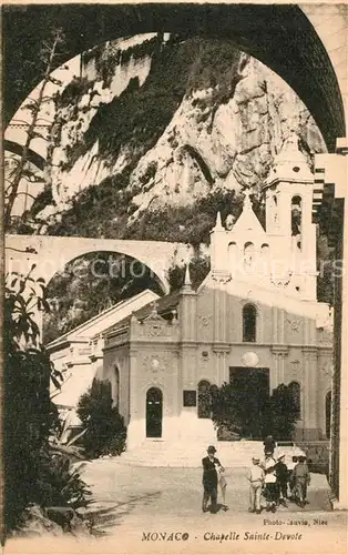 AK / Ansichtskarte Monaco chapelle Sainte Devote Monaco