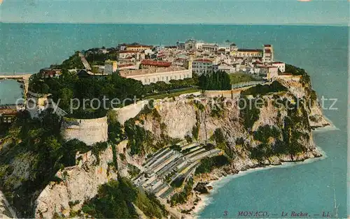 AK / Ansichtskarte Monaco Le Rocher Monaco