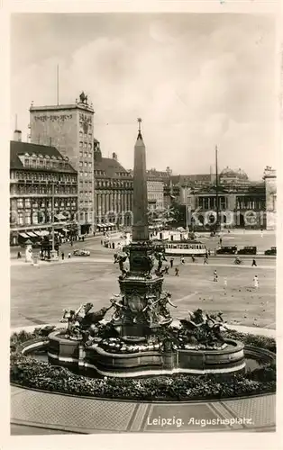 AK / Ansichtskarte Leipzig Augustusplatz Leipzig