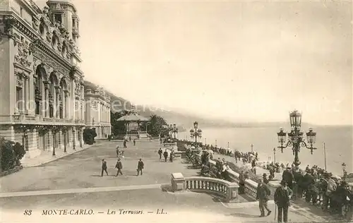 AK / Ansichtskarte Monte Carlo Les Terrasses Monte Carlo